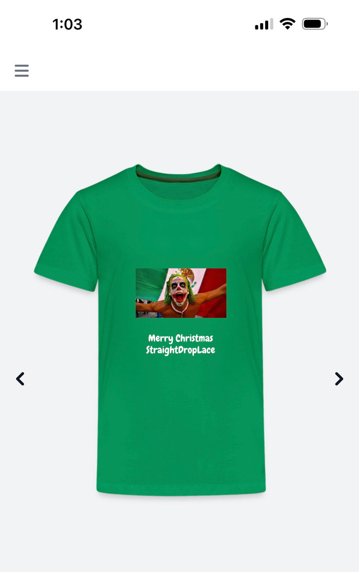 Merry Christmas black t-shirt
