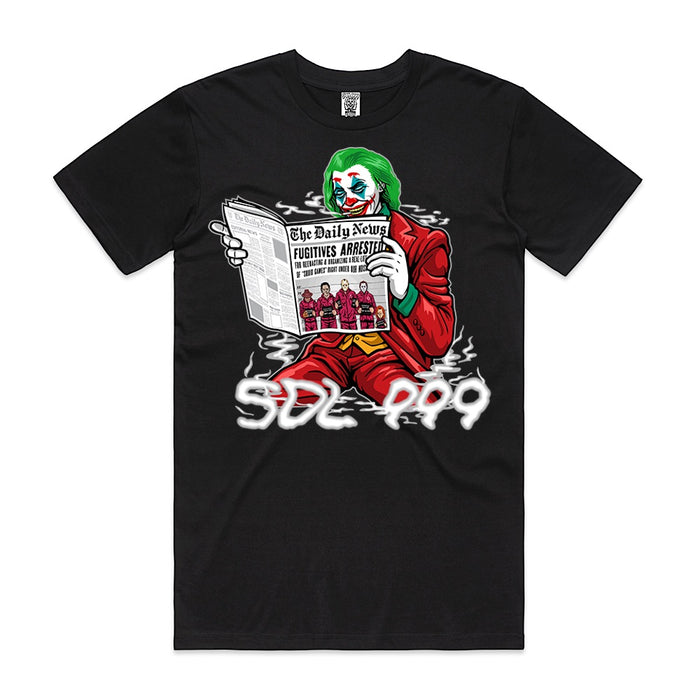 FUGITIVES TEE-BLK
