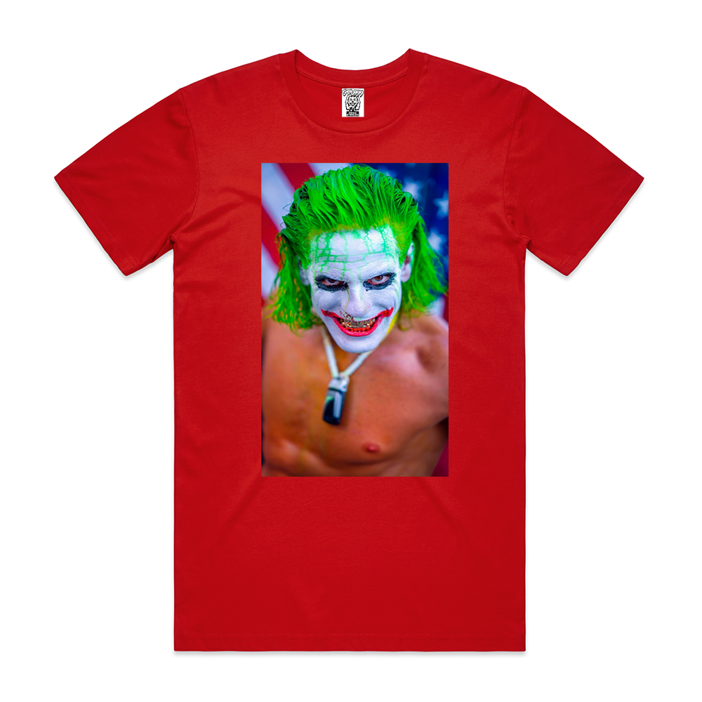 SMILE FOR ME TEE-RED
